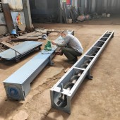 建筑碎砖块u型蛟龙输送机 产量大好操作