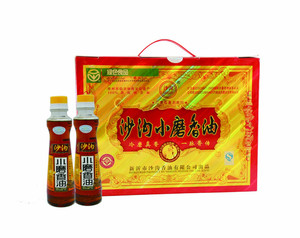 沙沟小磨香油礼盒168ml*4*6盒