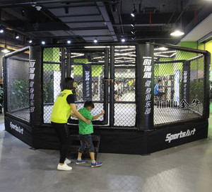 金牛专业MMA比赛拳击擂台格斗八角笼散打摔跤自由搏击拳击台