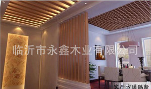 生态木 环保吊顶玄关装饰材料 绿可木38×12方木免费发样