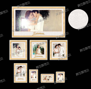 厂家供应2016婚纱相框新品和大韩板套系新品--美世嘉相框厂