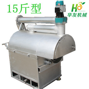 15斤环保炒货机 炒瓜子炒花生机器 煤炭型多功能炒货机机械 山东临沂华友机械又按公司出品