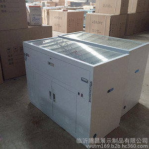 青岛双面柜厂家/临沂腾昌展示制品公司