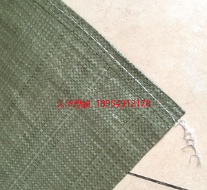 危包证直销防汛抗洪沙袋装修蛇皮袋40*60cm 小沙袋灰量大从优灰绿色编织袋