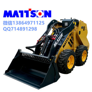 美联重工ML525W美联重工ML525 多功能滑移装载机小型装载机 厂房建设 仓库 码头 抓草机 专用滑移装载机 铲运车