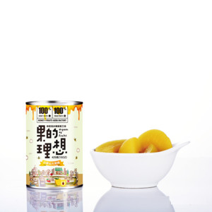 QIWEI FOOD/奇伟食品_黄桃罐头 水果罐头_原汁原味 健康食品黄桃罐头