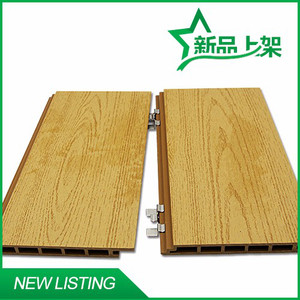 军森厂家直销木塑墙材152*15墙板隔墙装修装饰材料批发