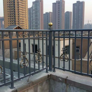 佛山祥满 XM001  别墅围栏202/304不锈钢烤漆护栏+ 304超厚不锈钢防盗网  别墅护栏  护栏别墅围栏