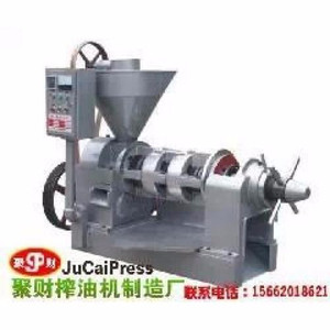 供应吉林新型螺旋榨油机厂家 多功能螺旋榨油机价格 聚财商用榨油机原理