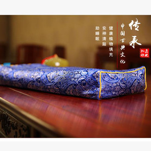 逸枕记古代枕头四方形仿古复古枕头沙发枕午休艺术枕摆件薰衣草安神助睡眠  枕头 礼品枕头仿古枕头