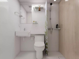 逸彩1620 整体卫生间 整体卫浴 整体浴室 整体卫生间生产厂家 快捷酒店专用