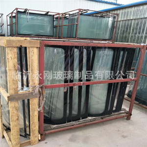 直销农机玻璃收割机玻璃前挡风玻璃侧窗玻璃大量可定制生产