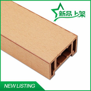 生态木80*45塑木/木塑扶手批发 绿色环保生态木 户外装修 厂家直供