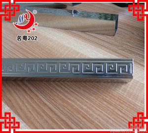 不锈钢方管_202不锈钢装饰管_201不锈钢方管_不锈钢6米冲孔花纹管   可定制 厂家直销 不锈钢管