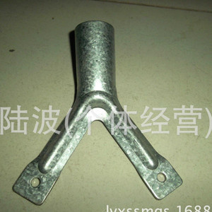 拖把配件不锈钢扫把杆头圆筒连接件