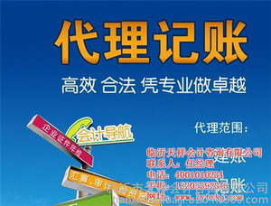 代理记账公司、天祥会计代理记账公司(图)、南坊代理记账公司
