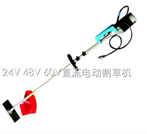 山东小型割草机 直流电动打草机 24V背负式电动打草机