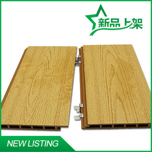 军森 木塑材料 木塑墙材152*15墙板隔墙装修装饰材料批发