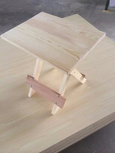 兴程画夹美术用品/厂家直销美术类画架教育配送木质折叠写生凳 实木美术方凳静物台工作台