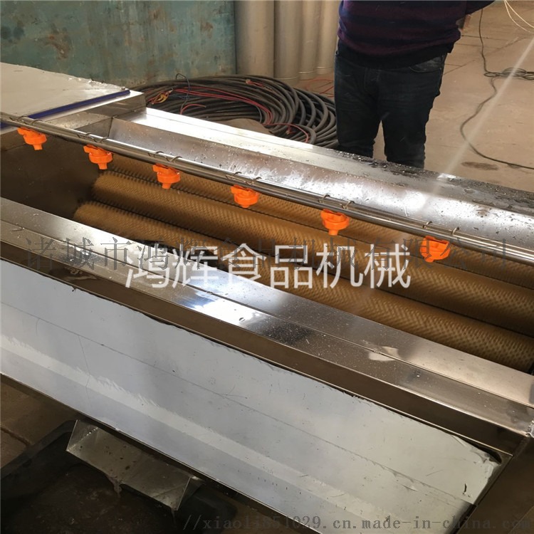毛辊清洗机 萝卜清洗机 土豆清洗机 大姜清洗机56076302