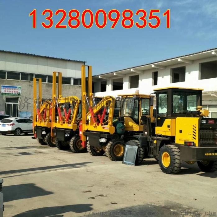 波形护栏打孔机 公路波形护栏打桩机763802782