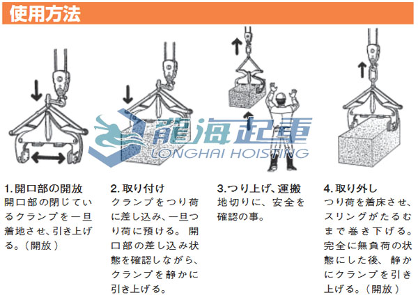 BTS石材起吊用夹钳,鹰牌EAGLE CLAMP67543032