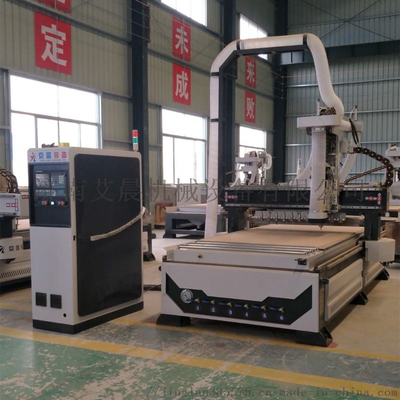 京蓝数控加工中心 木工开料机 自动换刀开料机厂家773406982