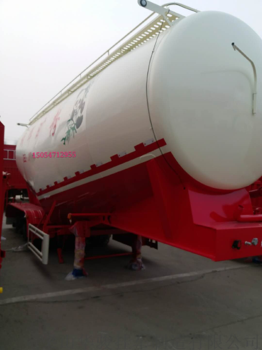 山东华骏挂车制造有限公司生产40方水泥罐车770238932