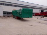 生产13米轻型仓栏式半挂运输车