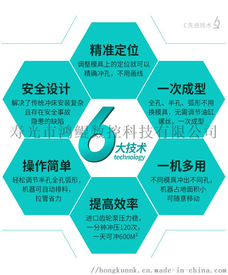 檩条自动冲孔机 货架立柱冲孔机91050175