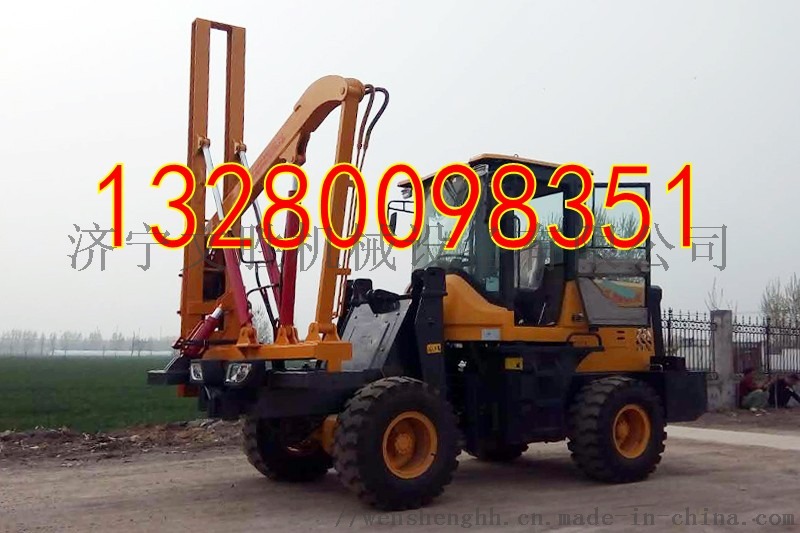 公路护栏钻孔机多少钱一台760250222