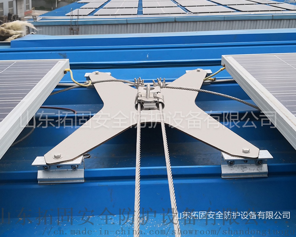 采购须知           防坠落水平生命线部件为不锈钢材质,具有