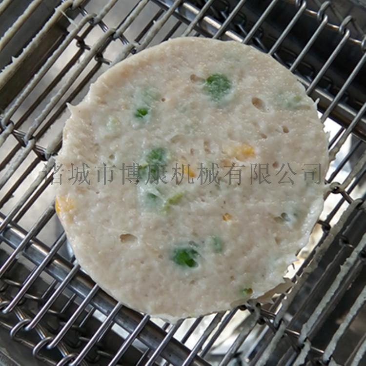 诸城鱼饼机 牛肉饼鸡块鱼排自动成型机器 形状多样58839762