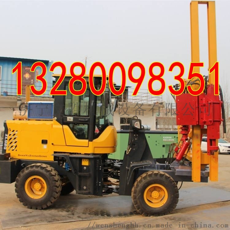 高速公路护栏打桩机 装载式打桩机厂家56762722