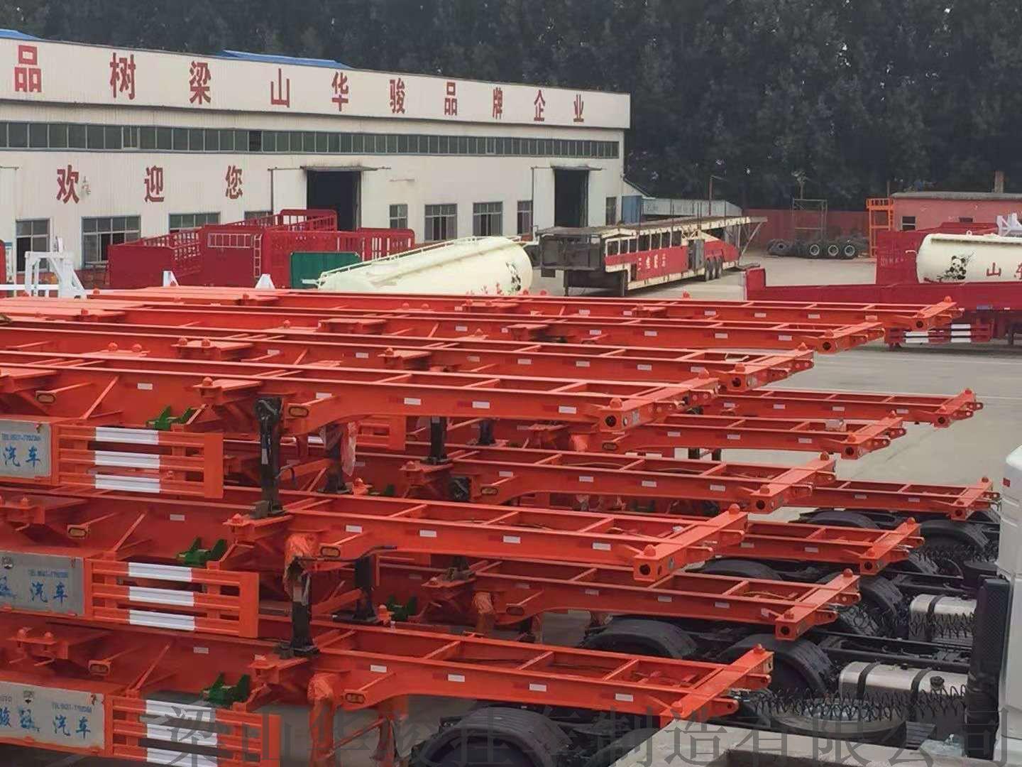 出售集装箱运输车,骨架半挂车60146502