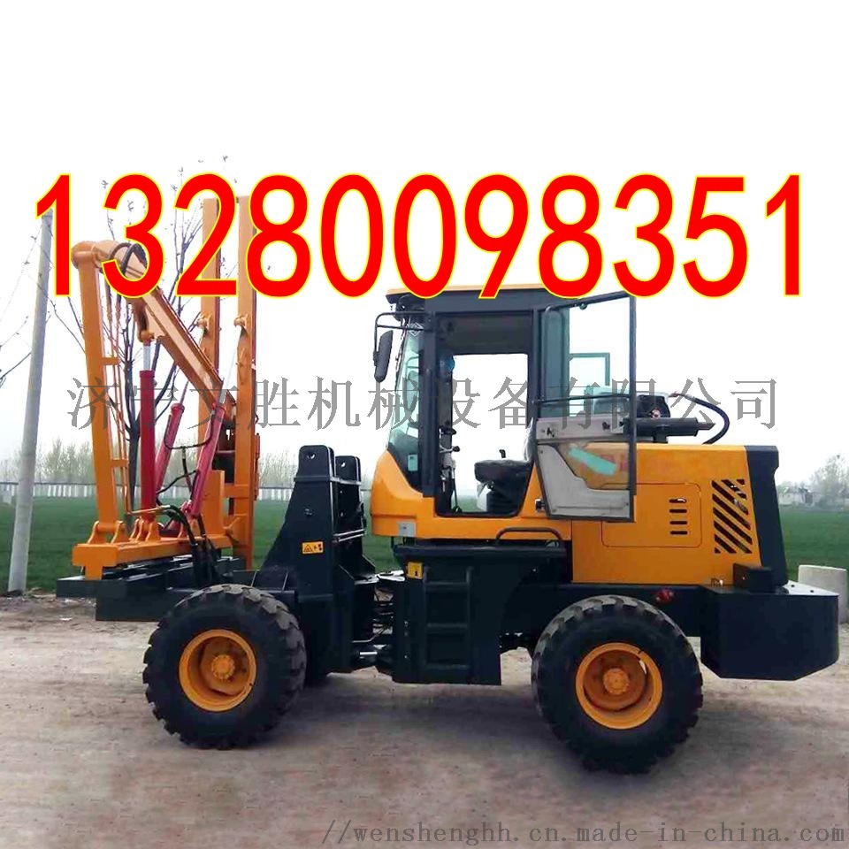 高速公路护栏打桩机 装载式打桩机厂家56762482