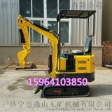农用小型挖掘机多功能家用小挖机园林果园挖沟推土钩机