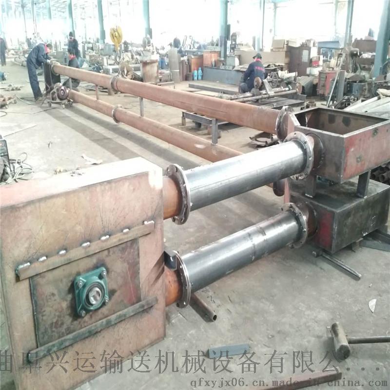 可拐弯管链输送机 粉尘物料管链式输送机 无尘管式输送机732399302