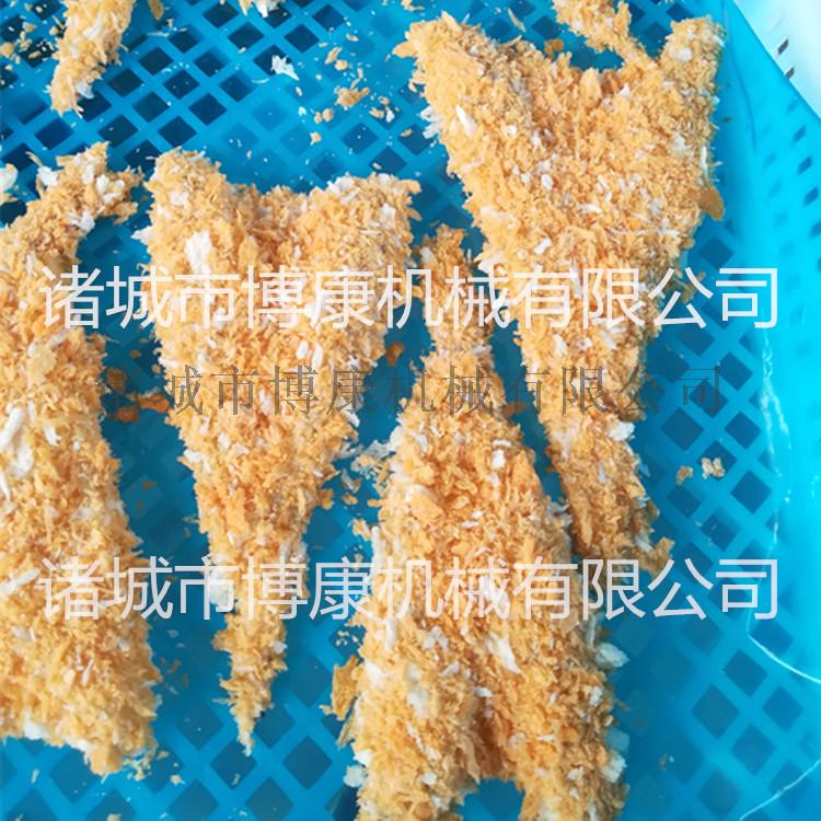 诸城鲜糠机多功能鱼排、面包虾裹湿糠机、上鲜面包屑机58115482